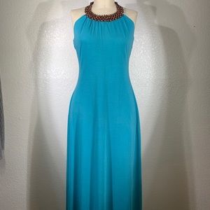 Pete and Greta by Johnny Was Bead Neck Dress M NWT